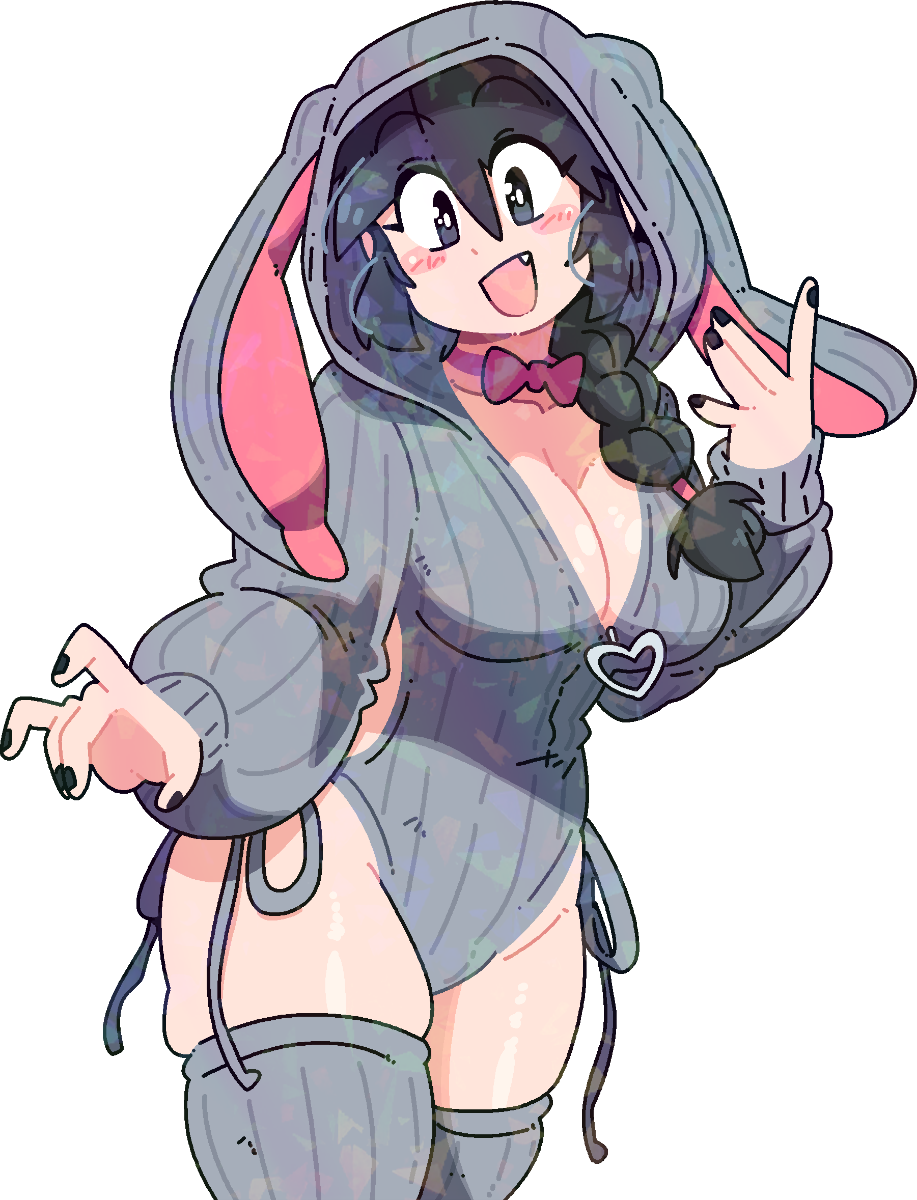 LUCIA BUNNY ONESIE STICKER!