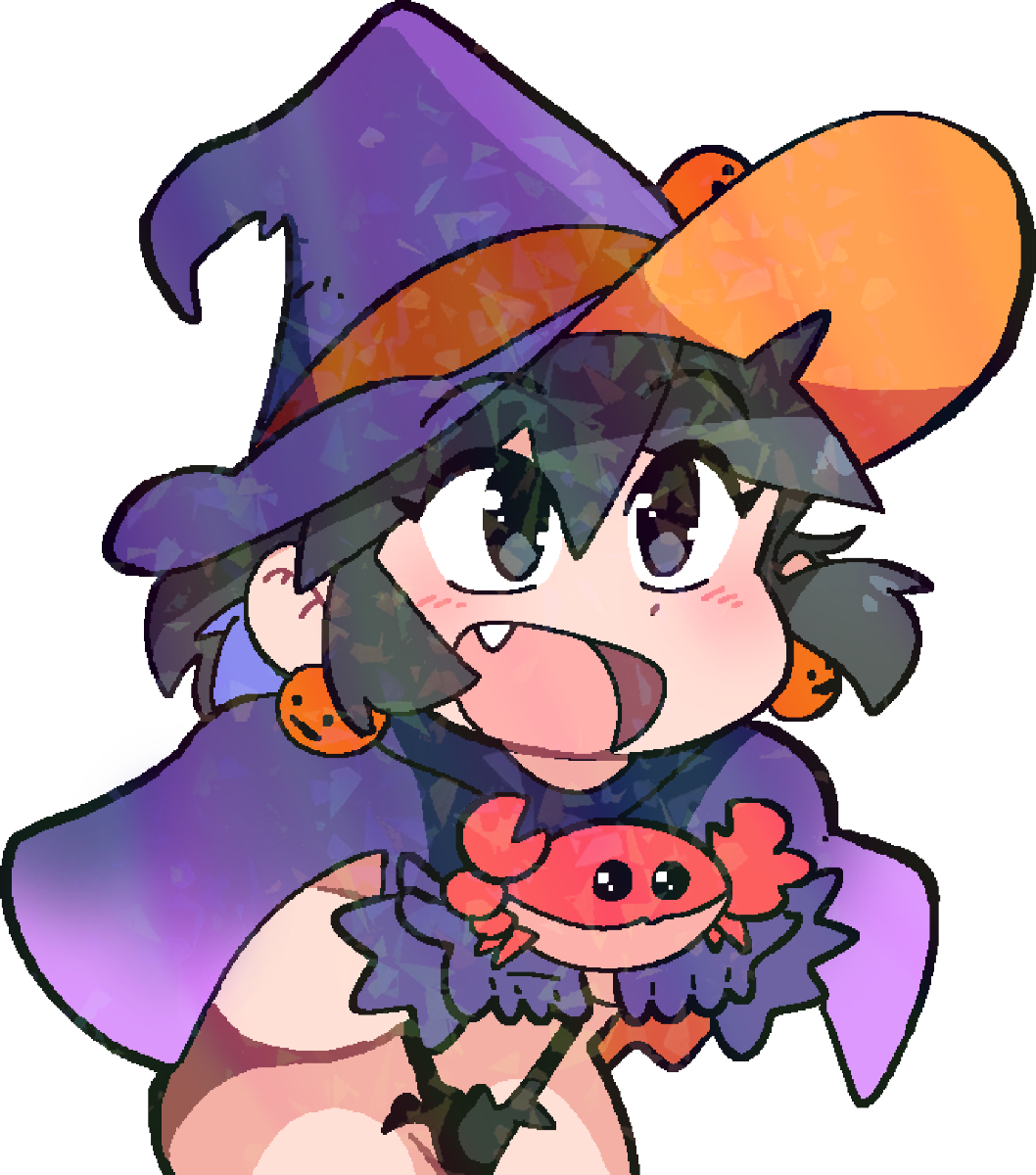 LUCIA HALLOWEEN CHIBI STICKER!
