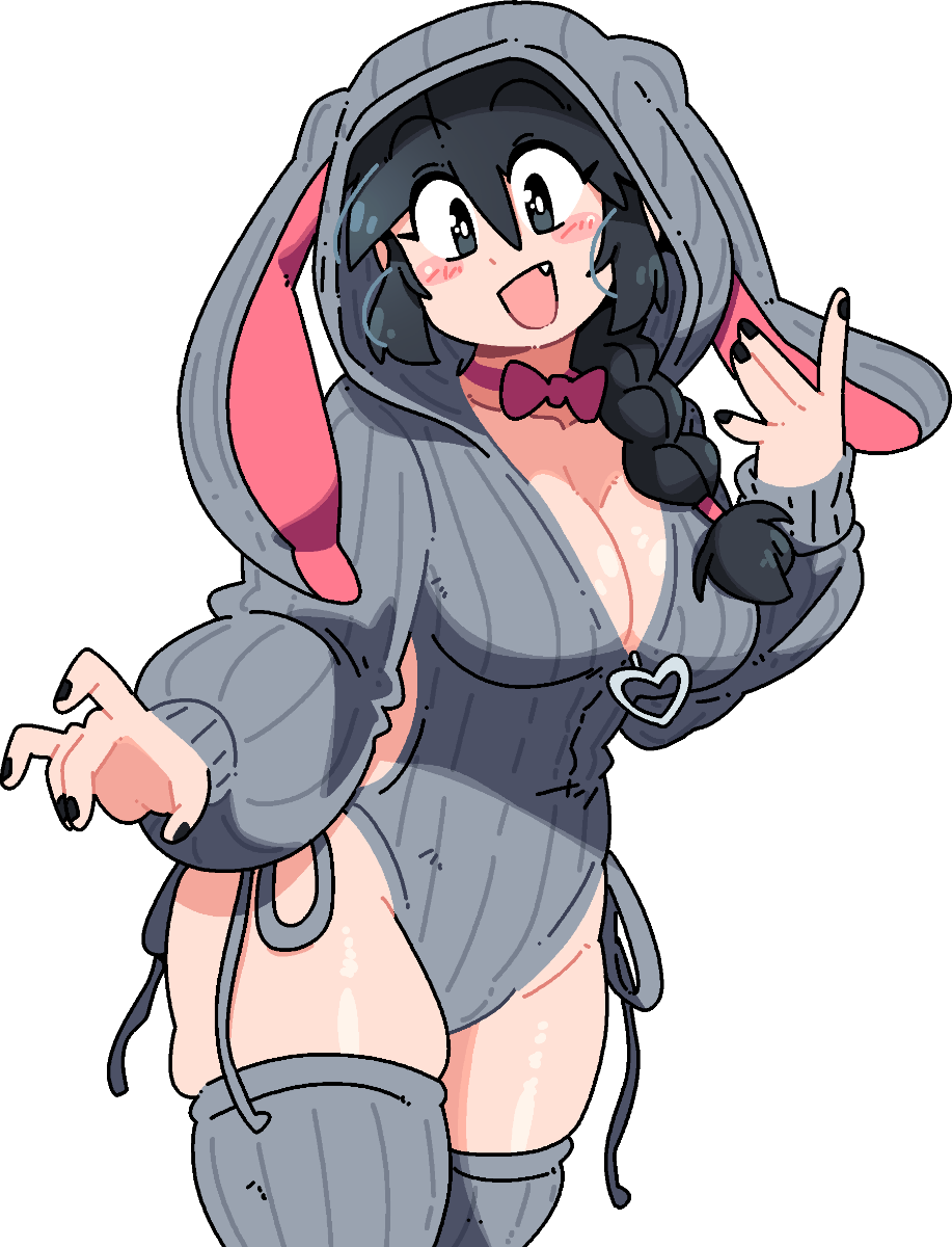 LUCIA BUNNY ONESIE STICKER!