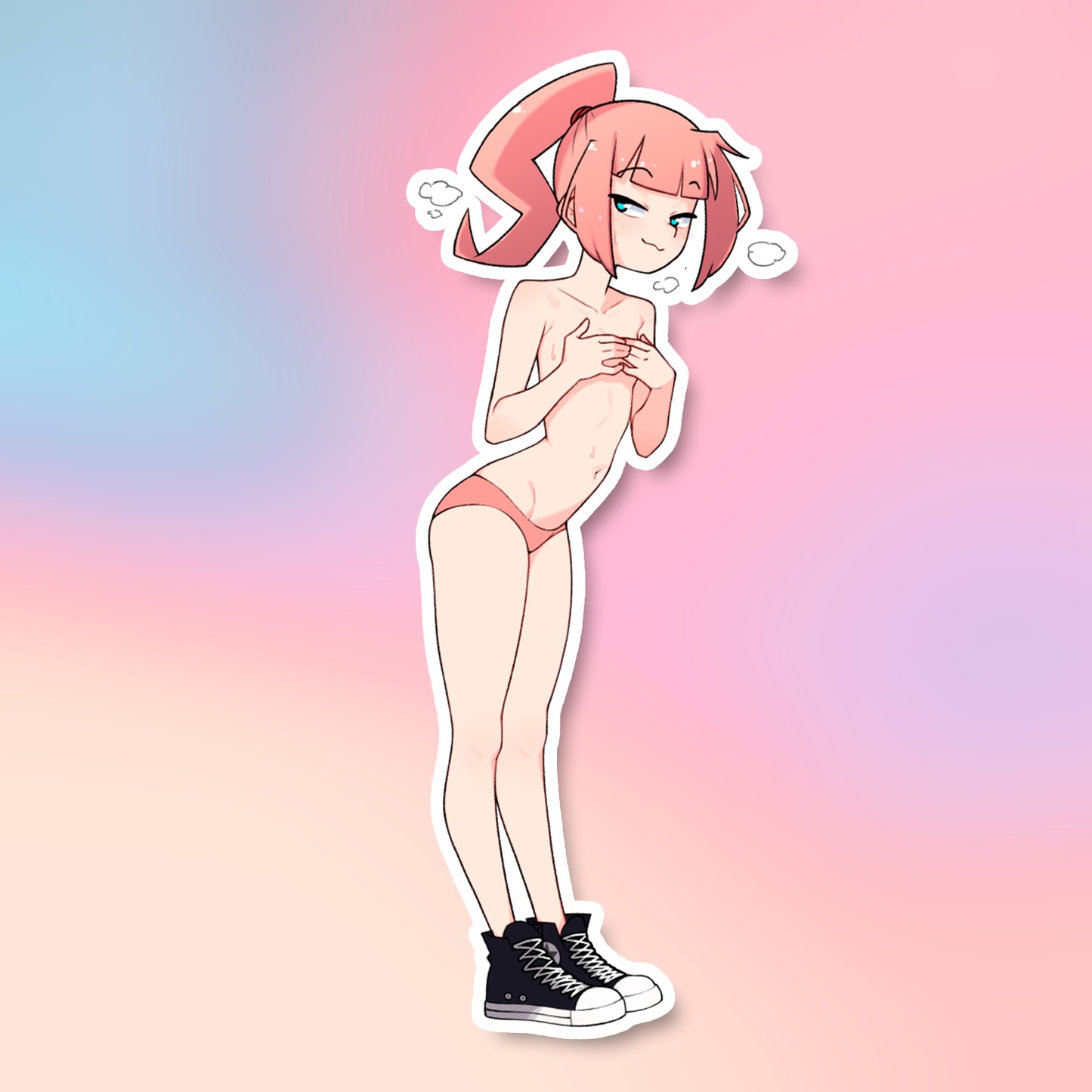 CHERRY COVER-UP STICKER!