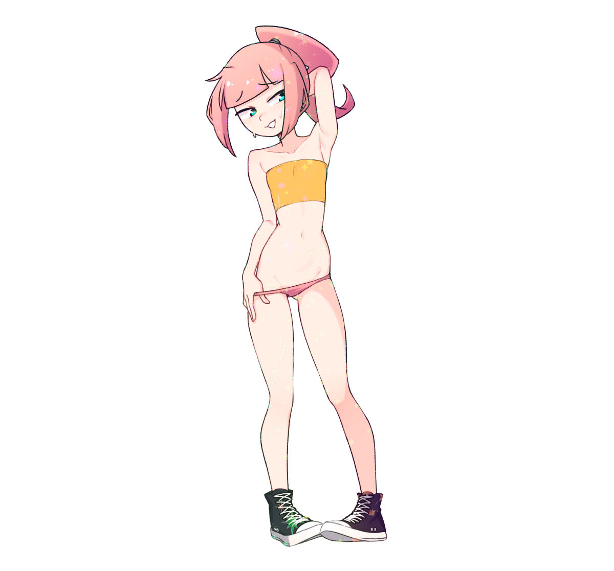 CHERRY PANTY-TUG STICKER!