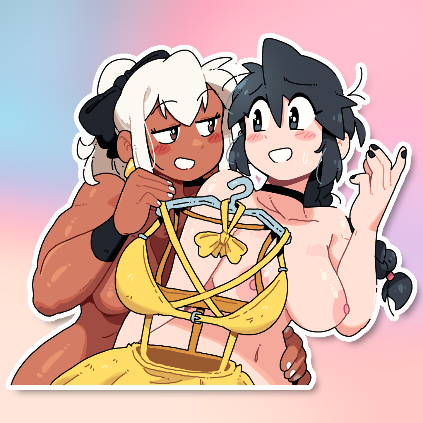 LUCIA DRESS-UP STICKER!