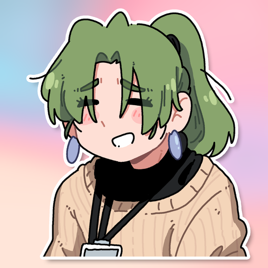 HINA SMILE STICKER!