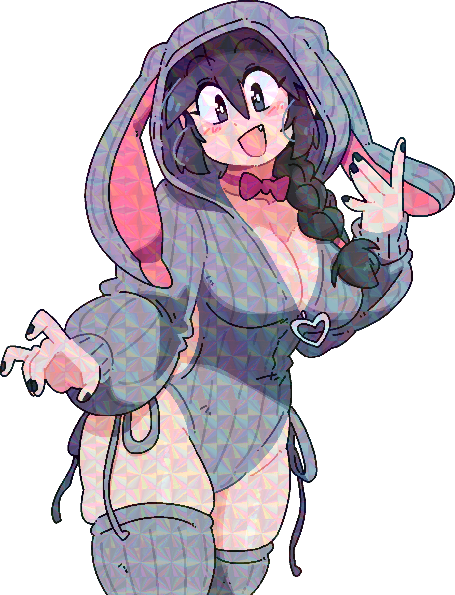 LUCIA BUNNY ONESIE STICKER!