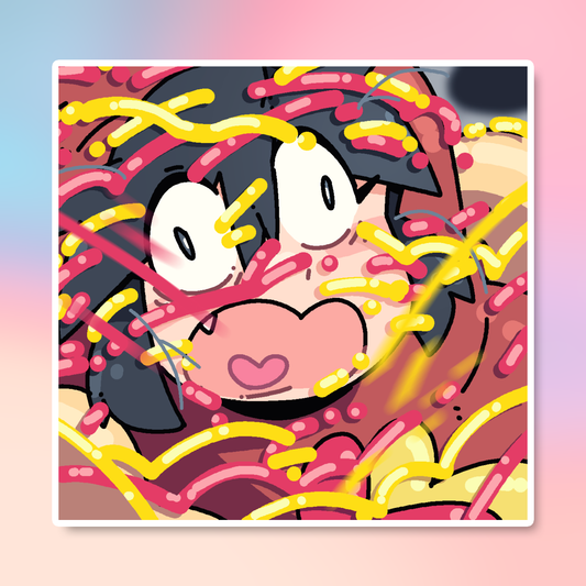 LUCIA HOTDOG STICKER!