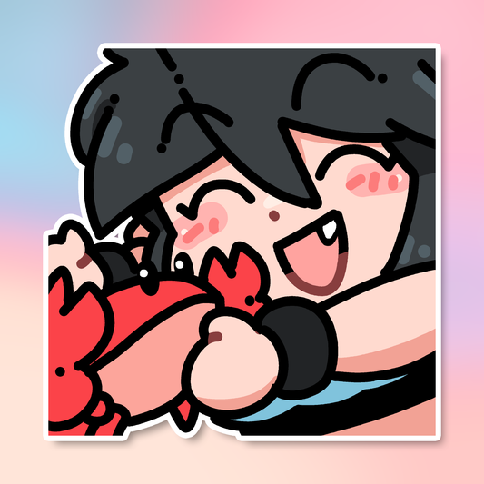 HUGGING LUCIA EMOTE STICKER!