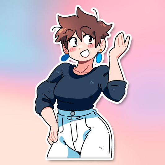 ISABELLE SHORT HAIR STICKER!