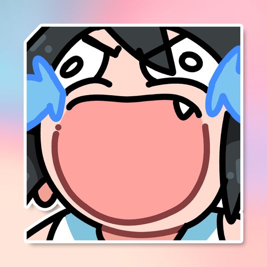 LAUGHING LUCIA EMOTE STICKER!
