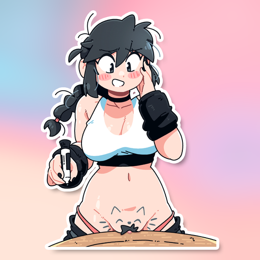LUCIA'S KITTY STICKER!
