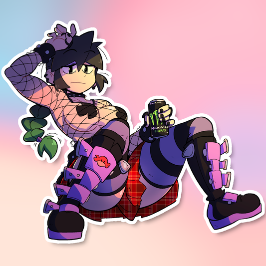 LUCIA GOTH STICKER!