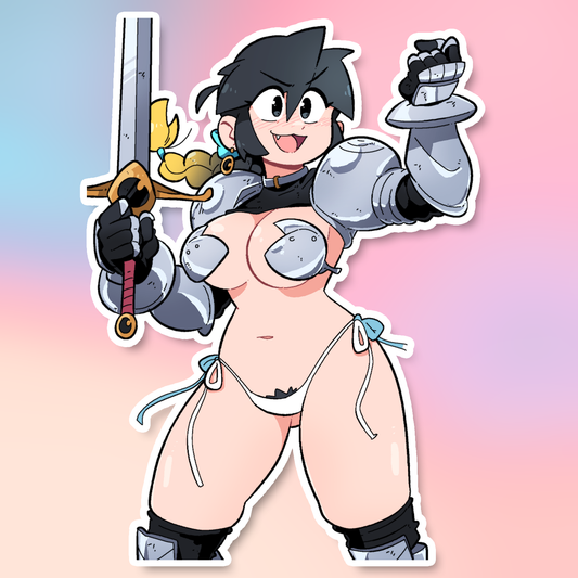 LUCIA KNIGHT STICKER!