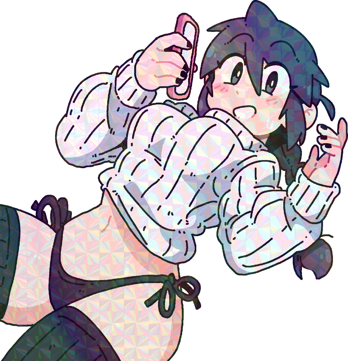LUCIA ON PHONE STICKER!