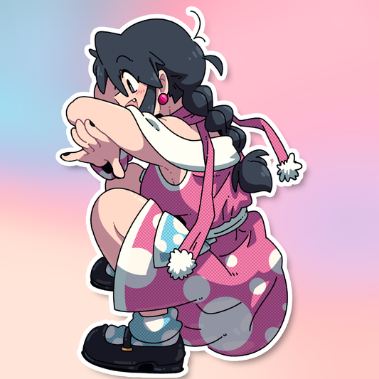 LUCIA POSING STICKER!