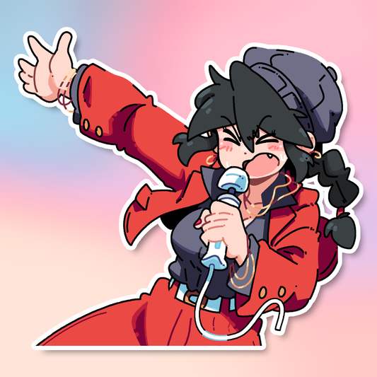 LUCIA SINGING STICKER!