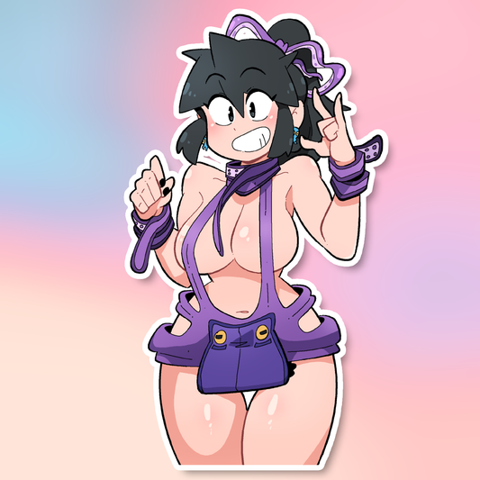 LUCIA SQUIDKINI STICKER! (FRONT)