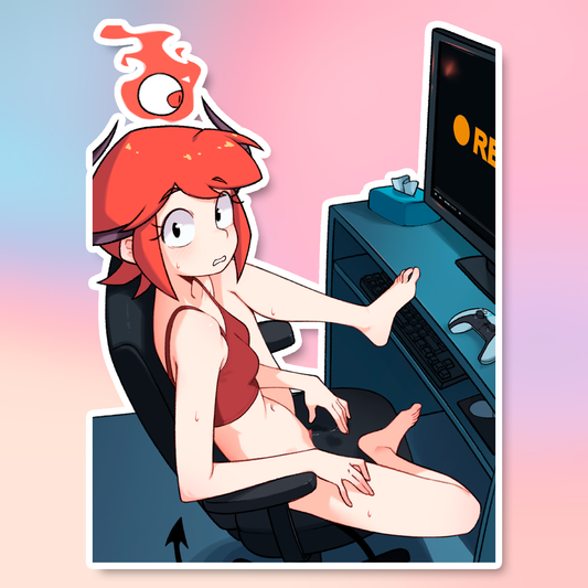 MADDIE CAUGHT STICKER! (TOBIAS WHELLER)