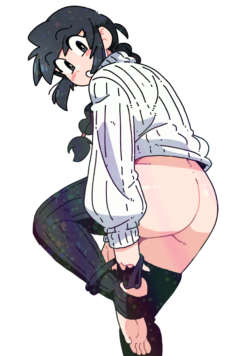 LUCIA BUTT OUT STICKER!