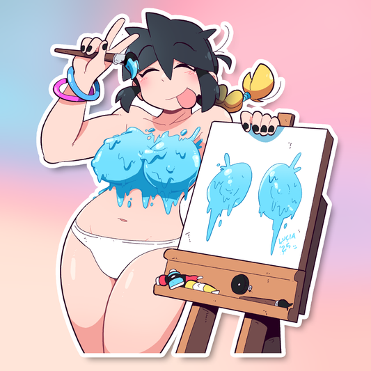LUCIA BOOBIE PAINT (NSFW)