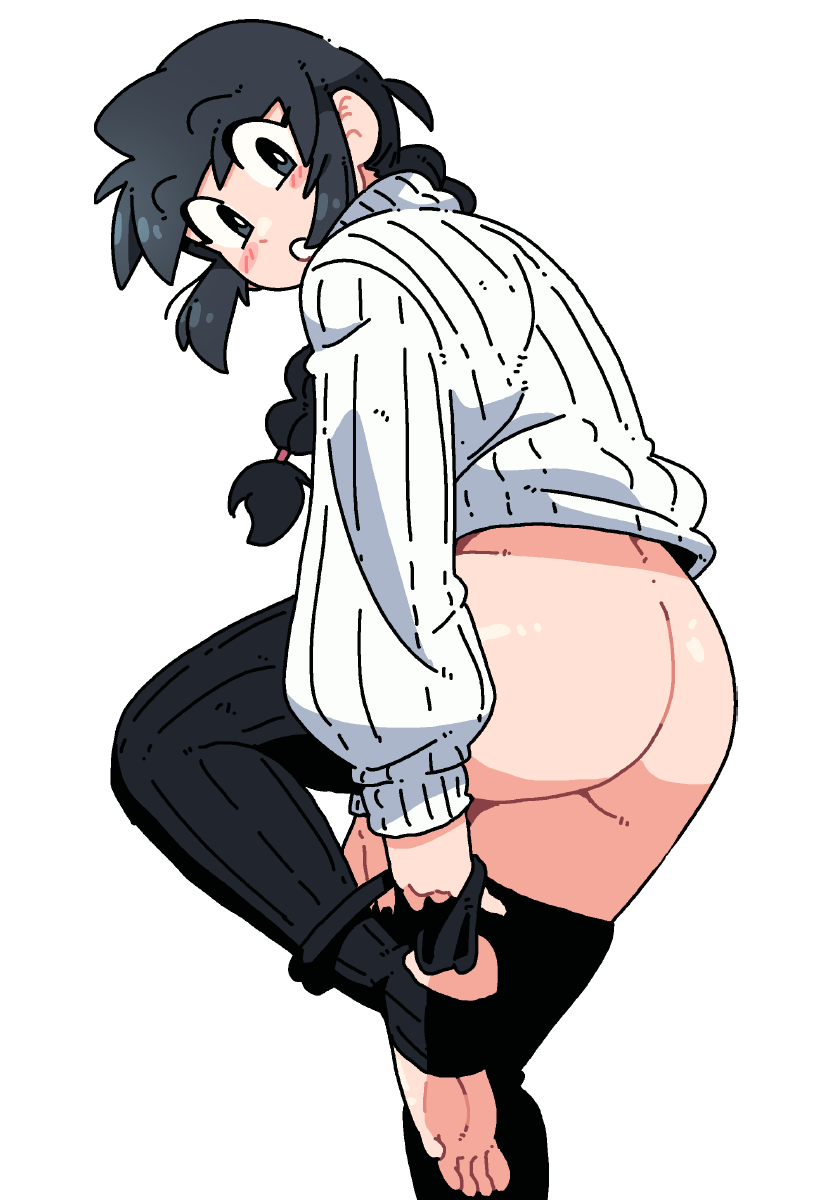 LUCIA BUTT OUT STICKER!
