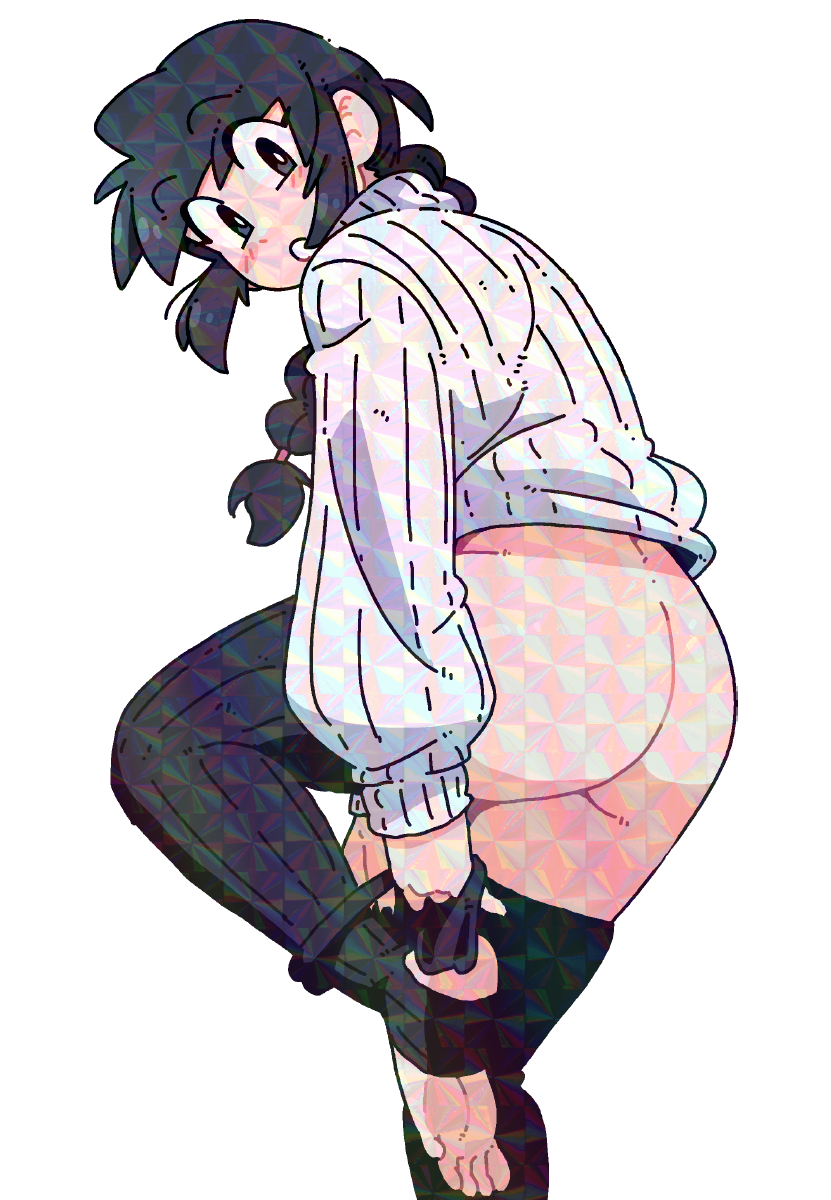 LUCIA BUTT OUT STICKER!