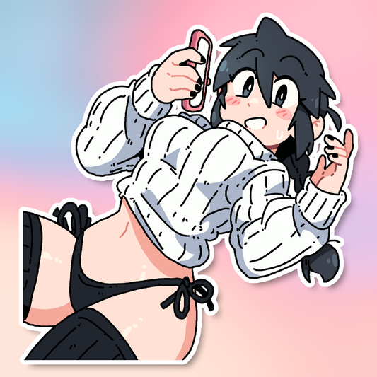 LUCIA ON PHONE STICKER!