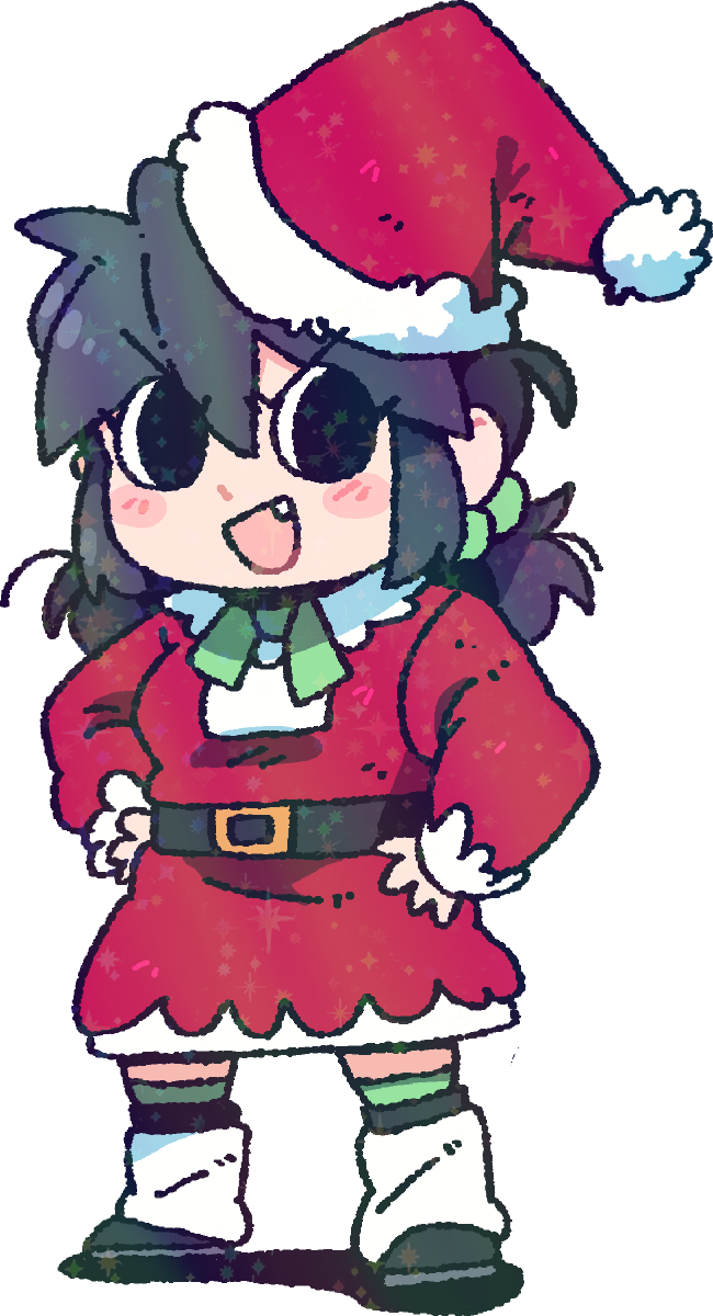 CHRISTMAS GREMLIN LUCIA STICKER!