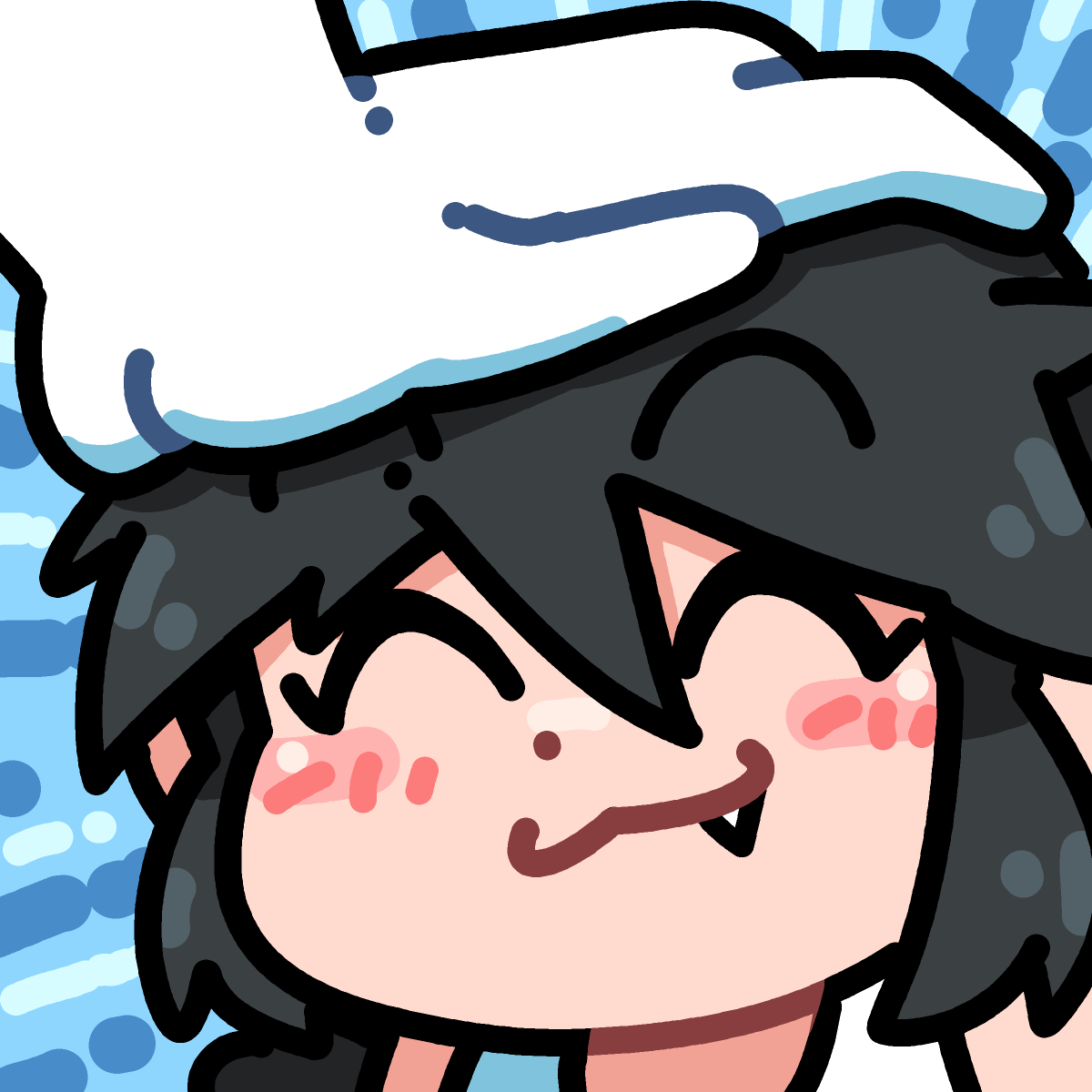 HEADPAT LUCIA EMOTE STICKER!
