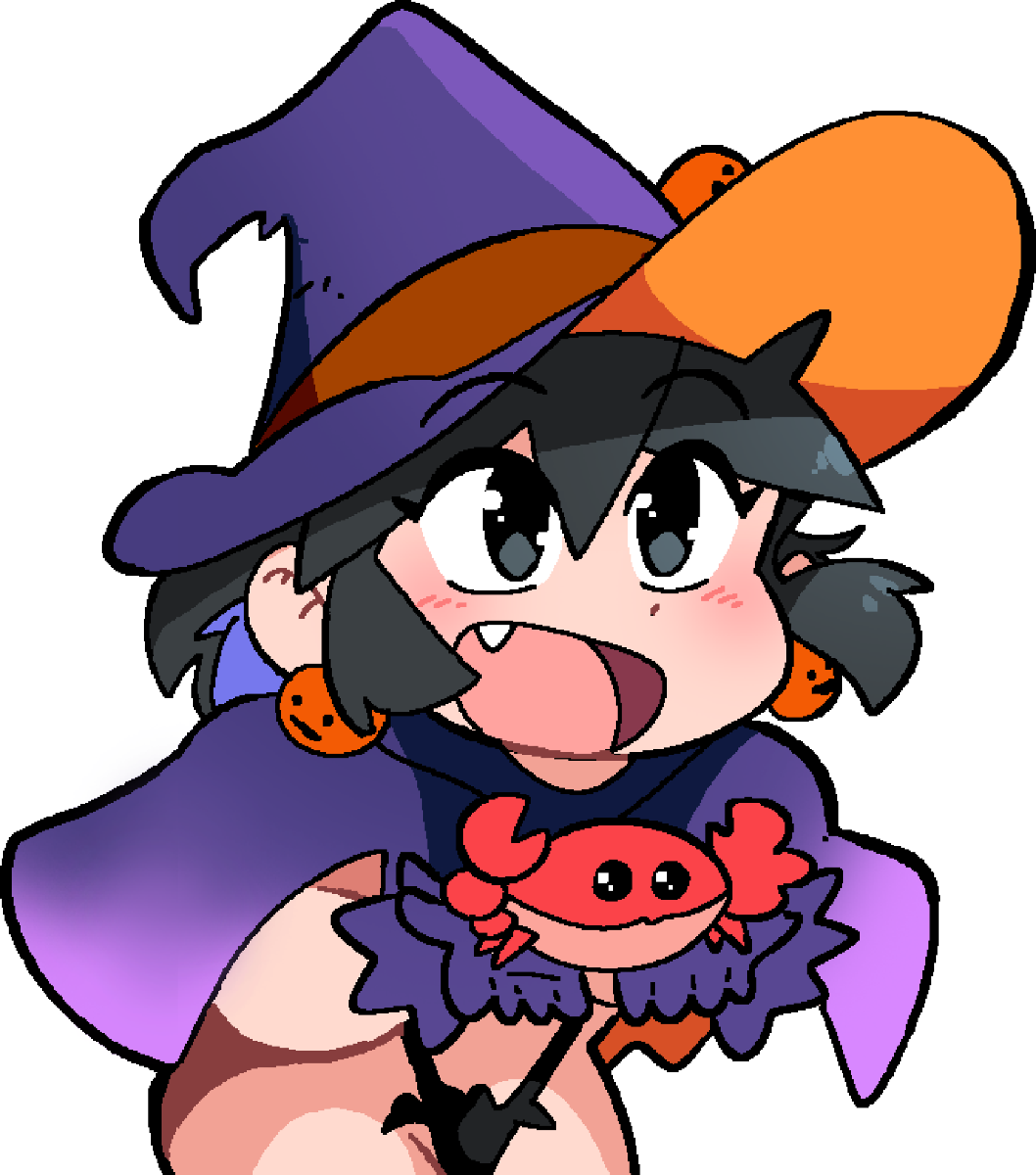 LUCIA HALLOWEEN CHIBI STICKER!