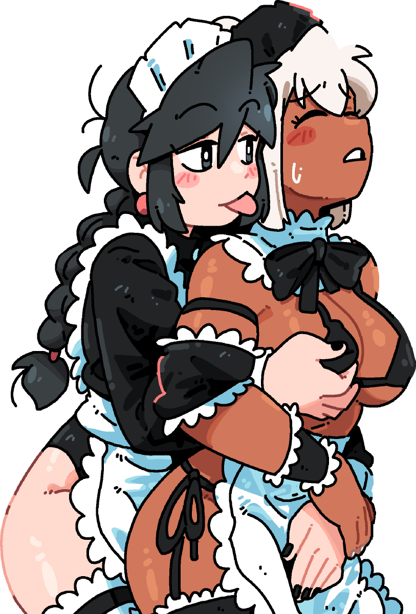 MAID LICK STICKER!