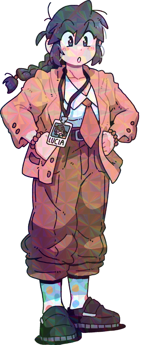 SUIT LUCIA STICKER!