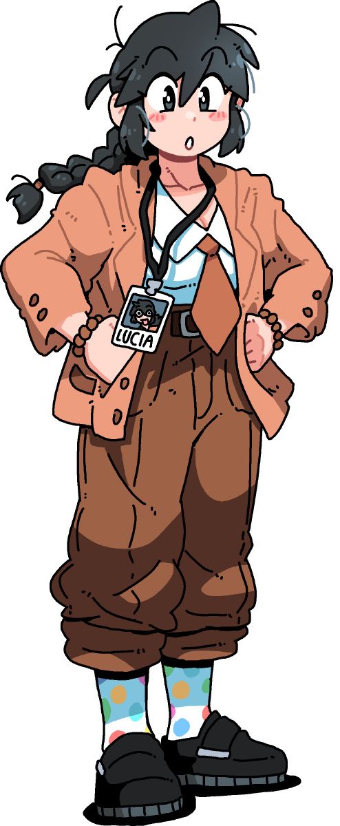 SUIT LUCIA STICKER!