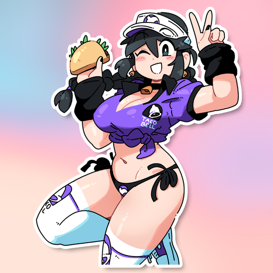TACO LUCIA STICKER!