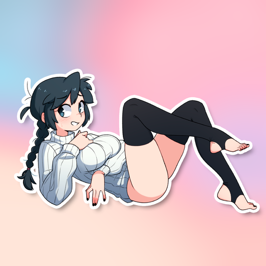 TOBIAS WHELLER LUCIA STICKER! (NSFW variants!)