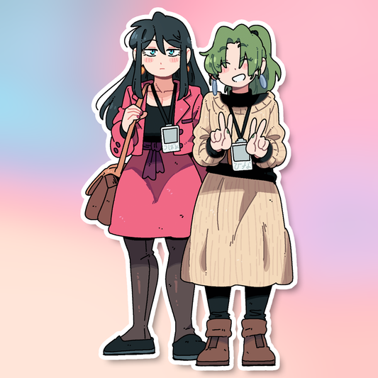 TSUBAME AND HINA STICKER!