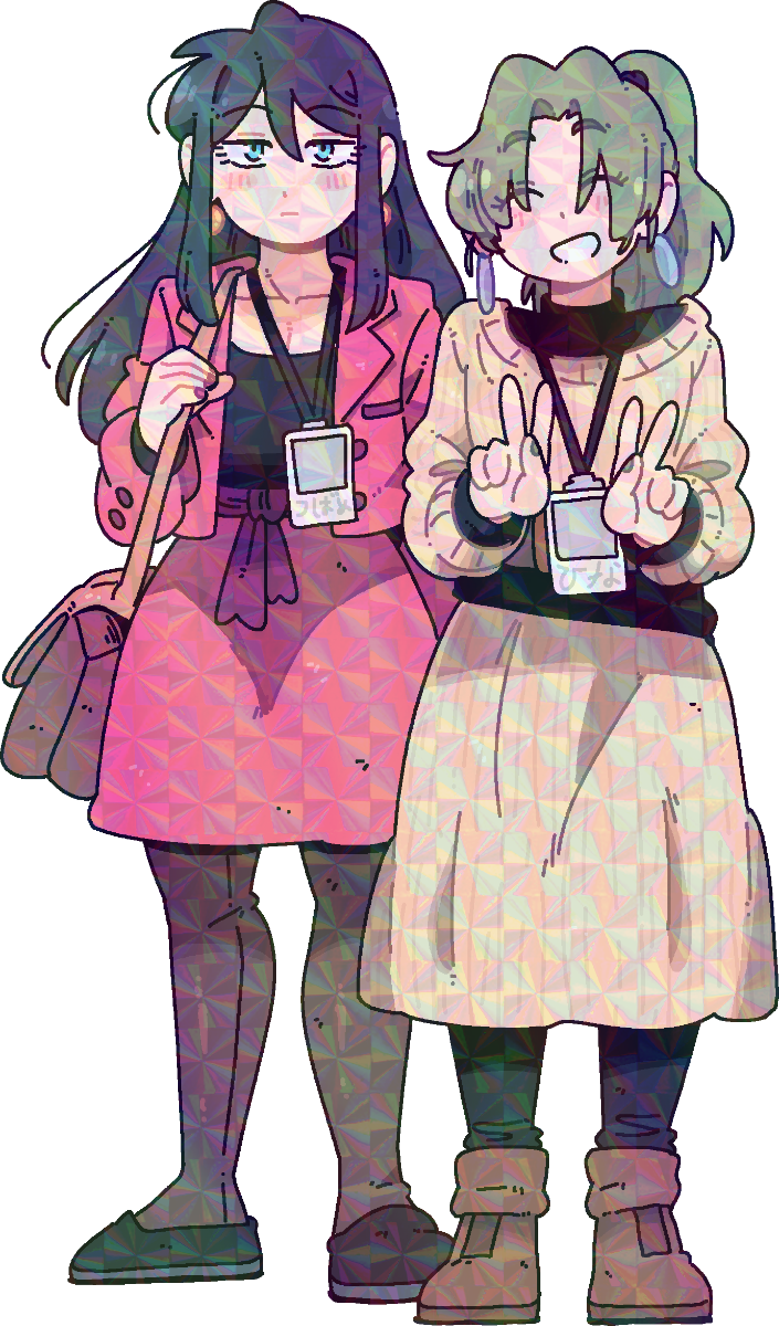TSUBAME AND HINA STICKER!