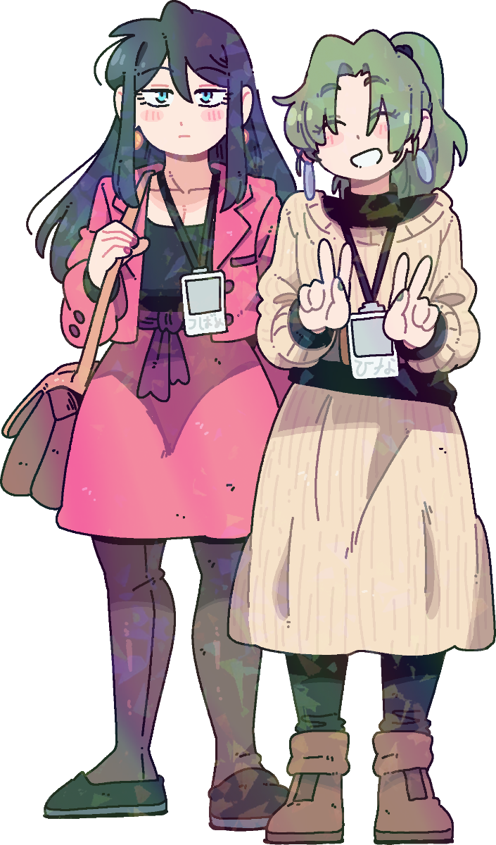 TSUBAME AND HINA STICKER!
