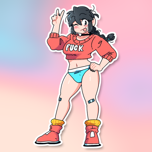 UNDIES LUCIA STICKER! (VARIANTS)