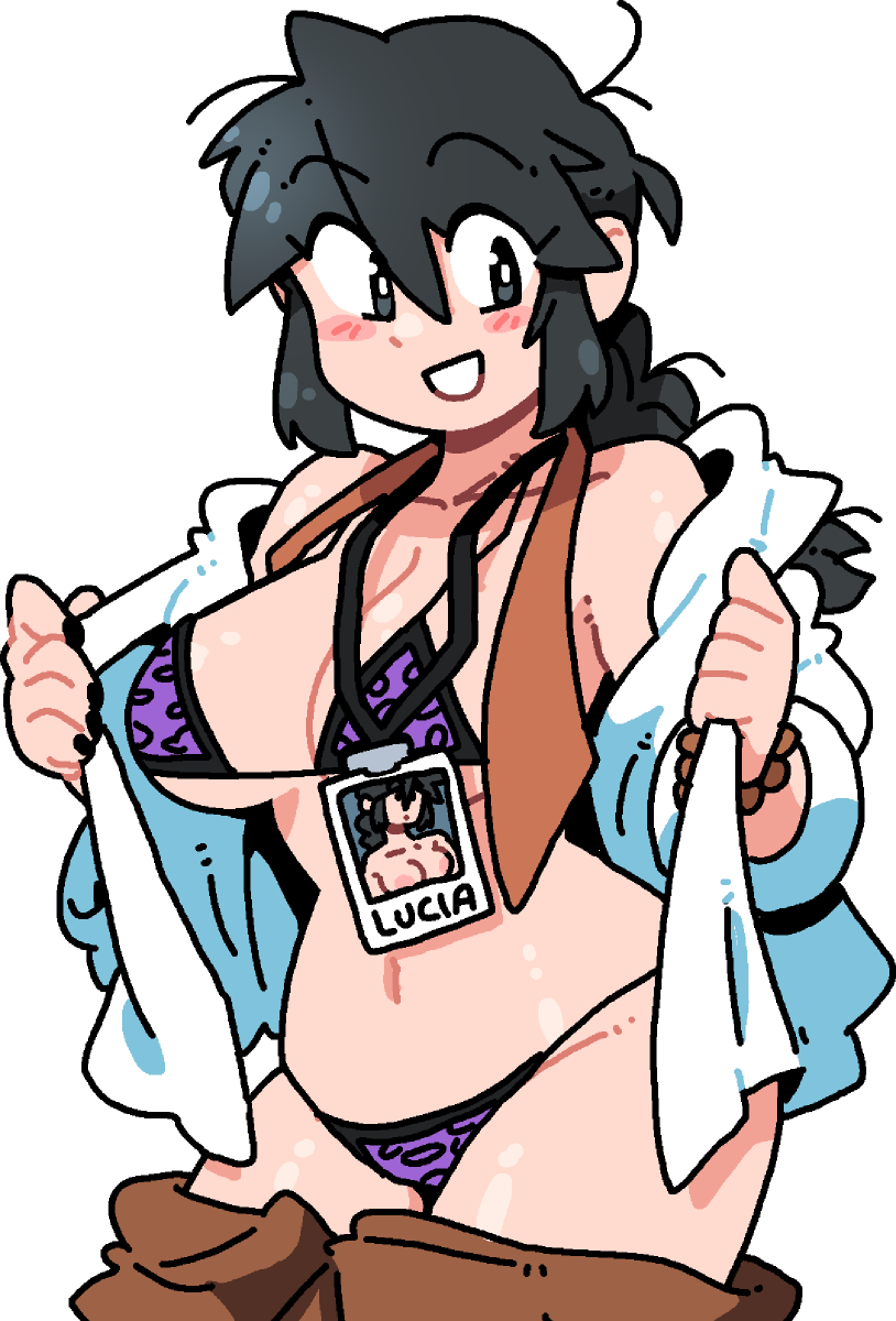 OFFICE LUCIA UNDRESSING STICKER!