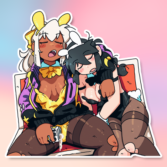 YURI TRAIN NAP STICKER!
