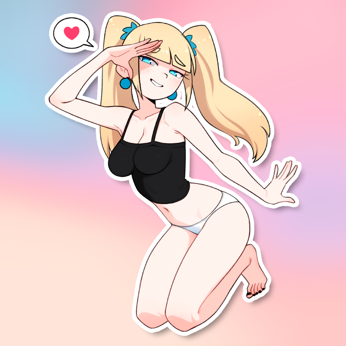 BECCA STICKER! (VARIANTS) (TOBIAS WHELLER)