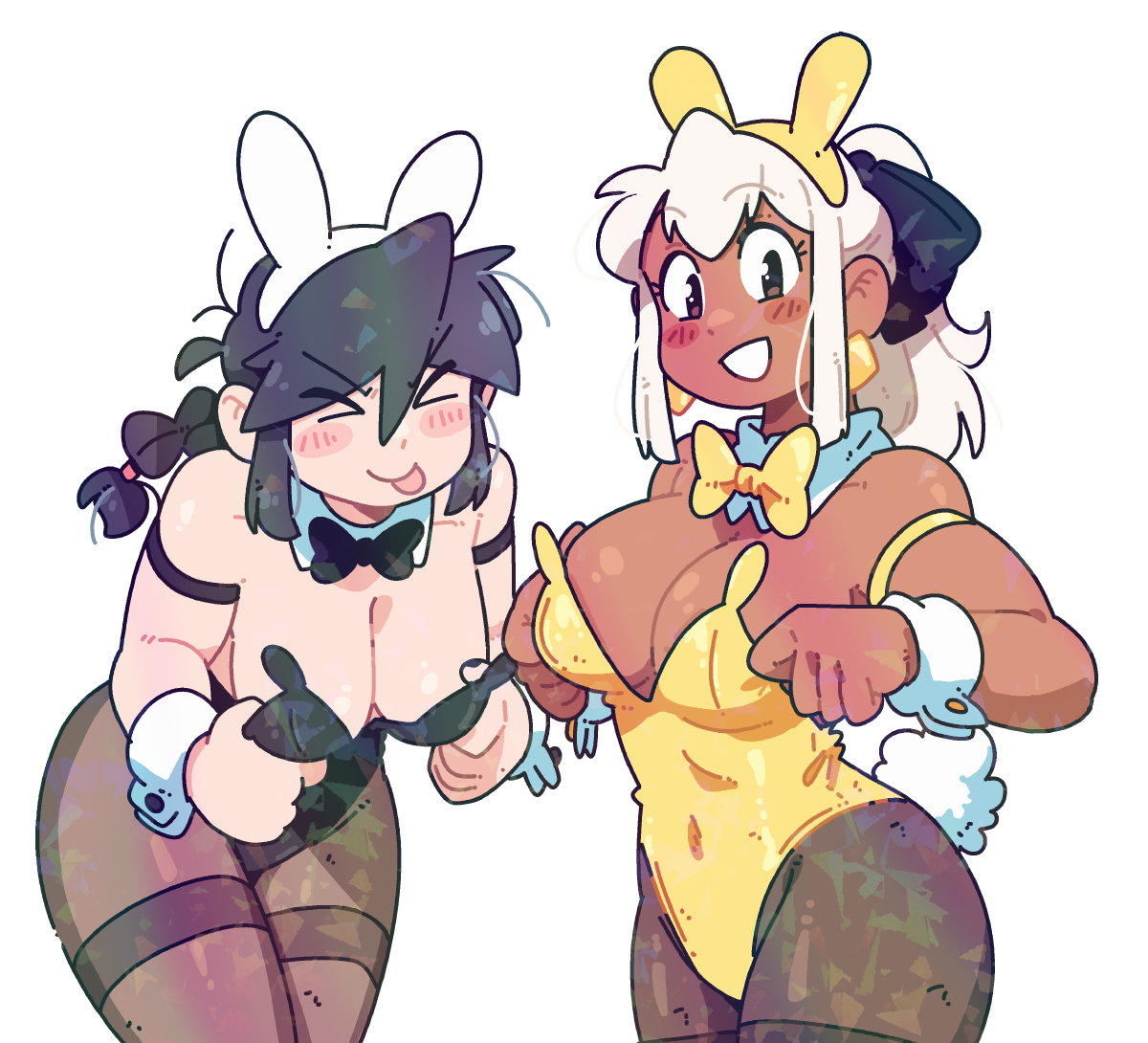 BUNNY FLASH STICKER! (VARIANTS)