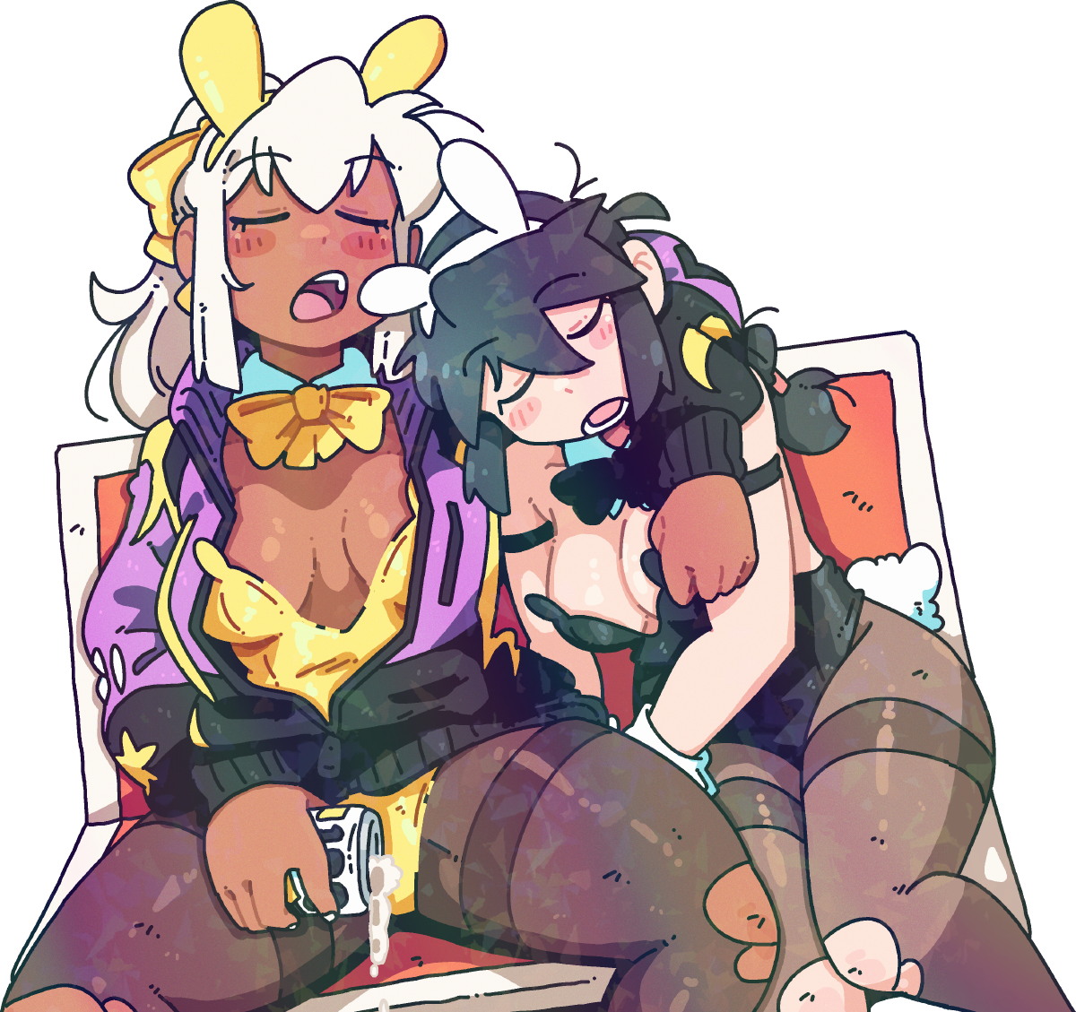 YURI TRAIN NAP STICKER!