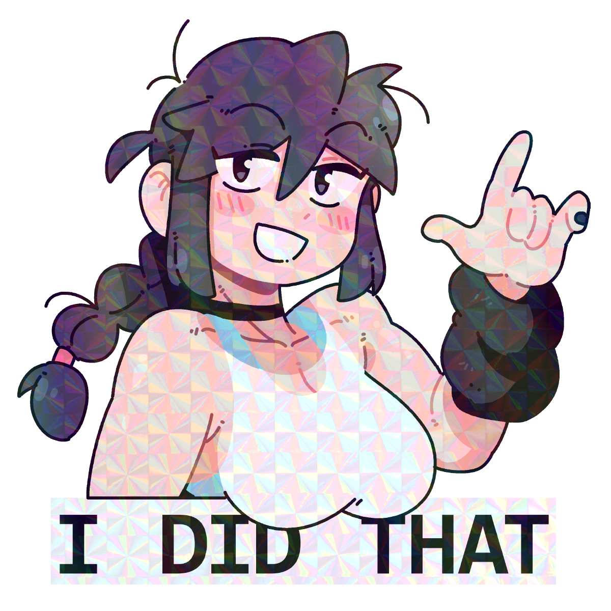 LUCIA I DID THAT STICKER