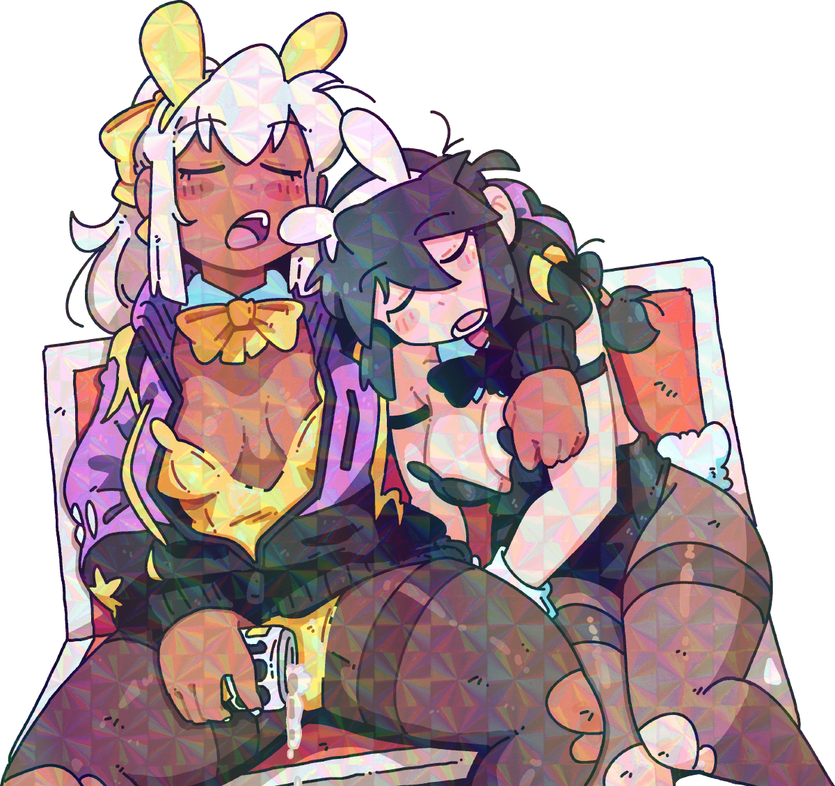 YURI TRAIN NAP STICKER!