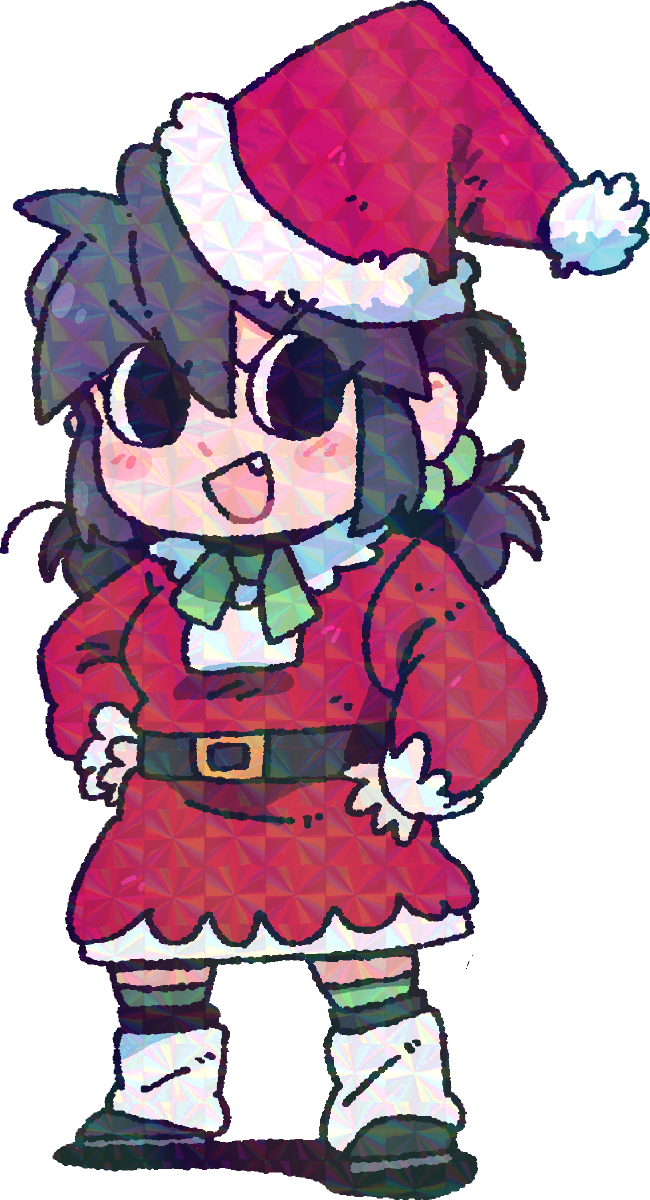 CHRISTMAS GREMLIN LUCIA STICKER!
