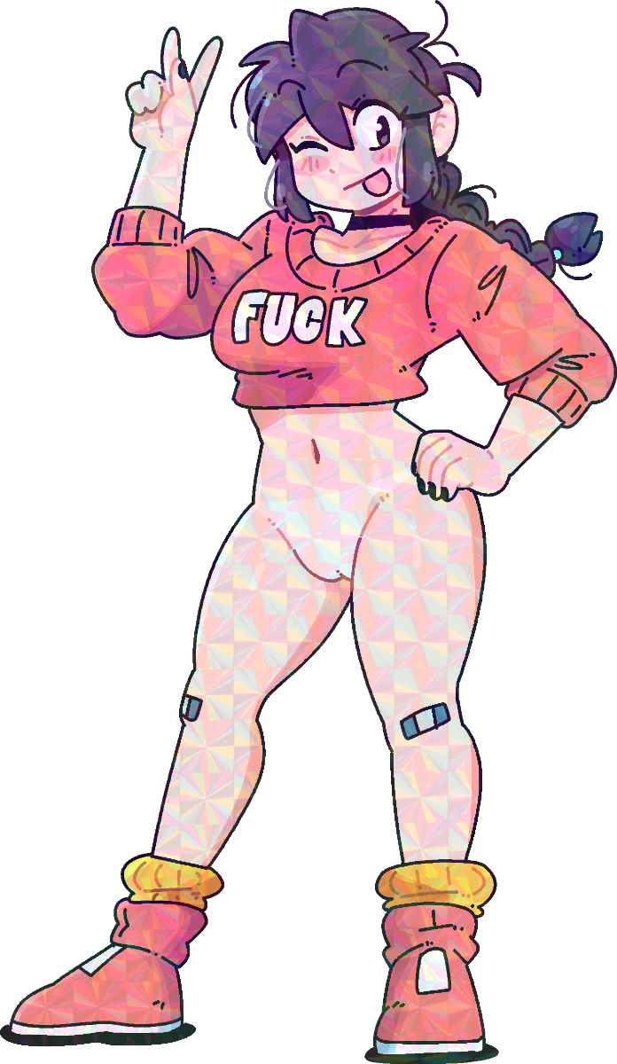 UNDIES LUCIA STICKER! (VARIANTS)