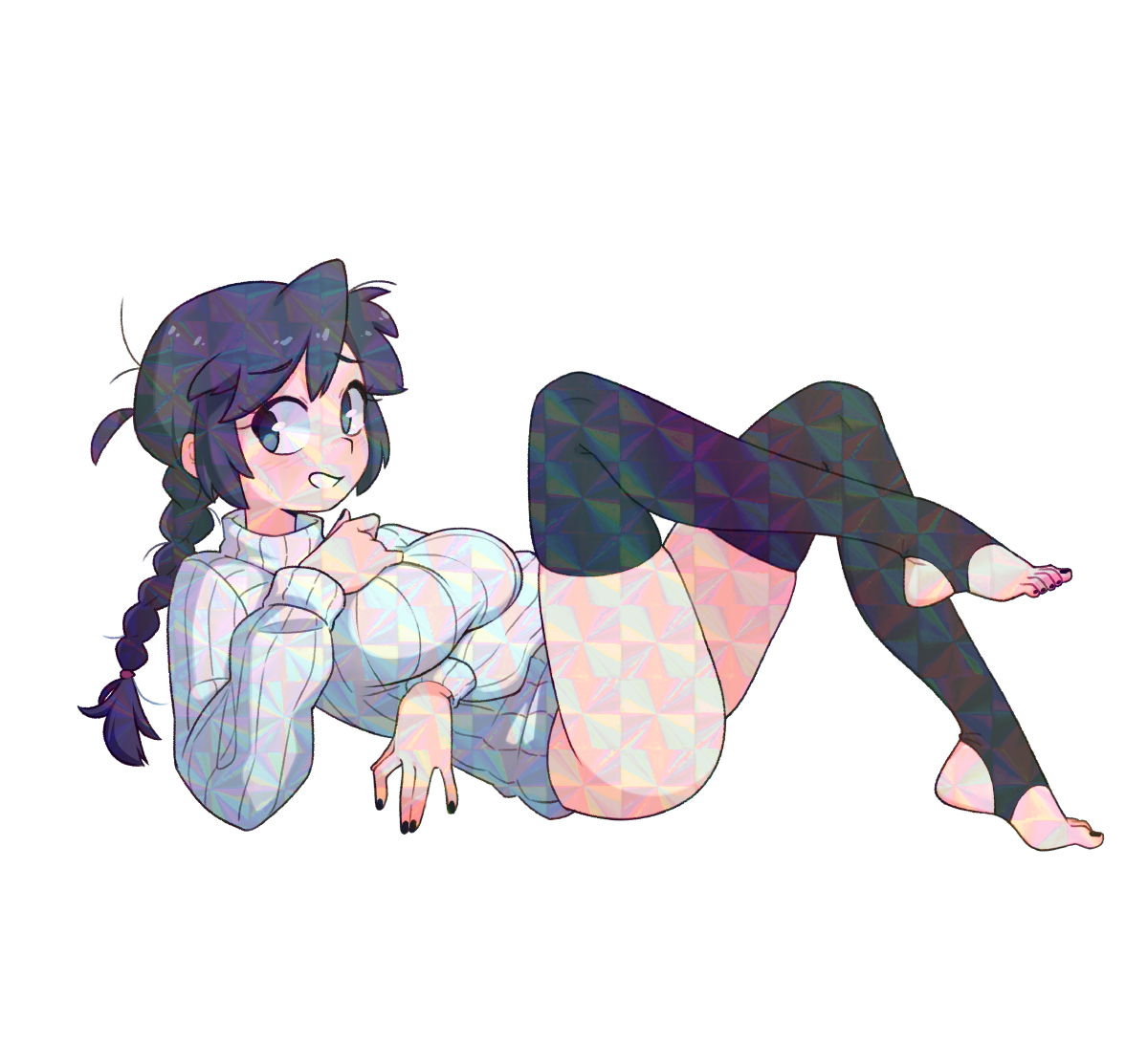 TOBIAS WHELLER LUCIA STICKER! (NSFW variants!)