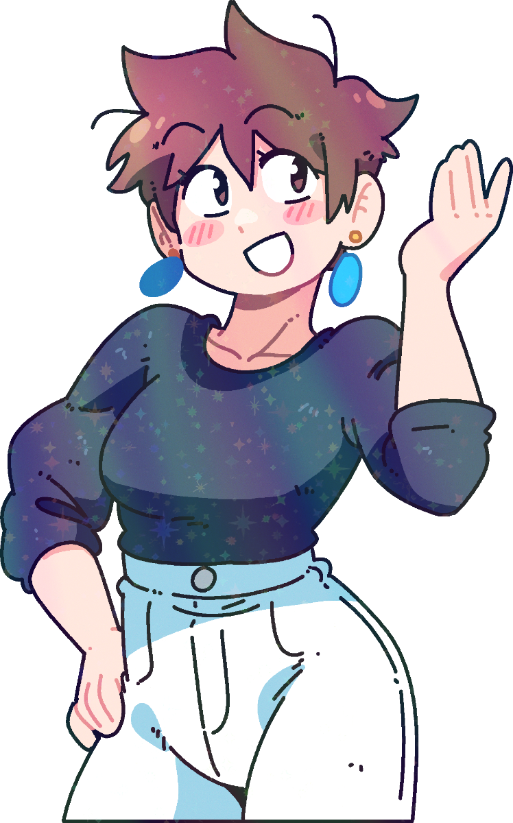ISABELLE SHORT HAIR STICKER!