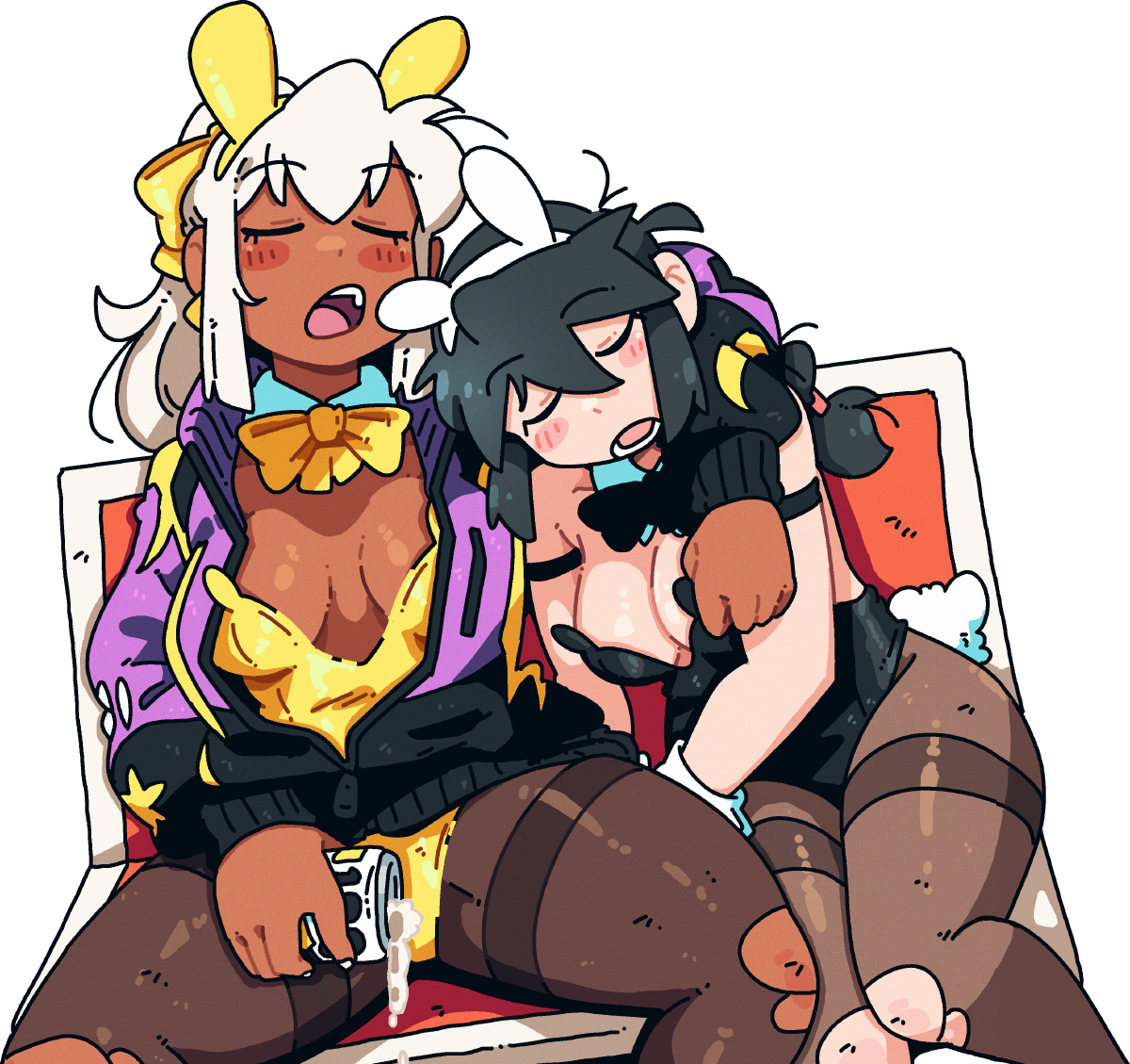 YURI TRAIN NAP STICKER!