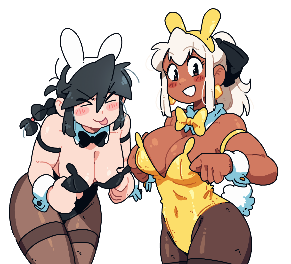 BUNNY FLASH STICKER! (VARIANTS)
